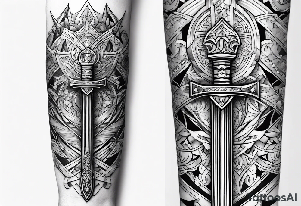 Sword tattoo idea