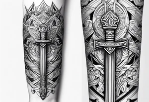 Sword tattoo idea