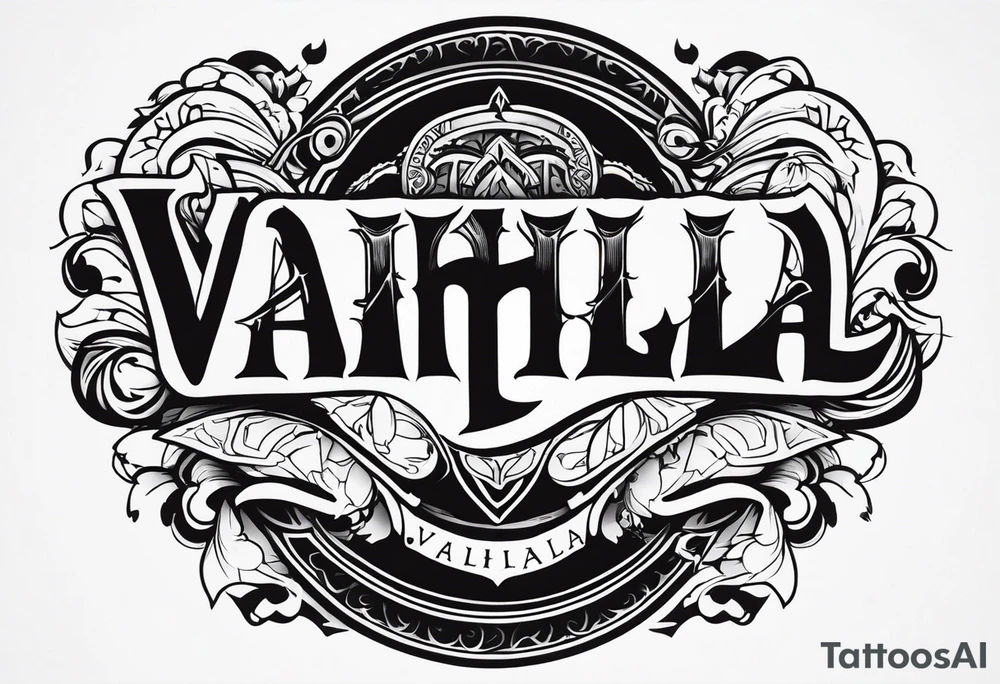 Valhalla tattoo idea