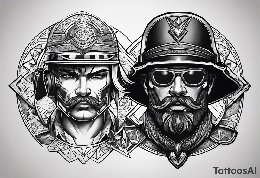soldier of fortune tattoo idea