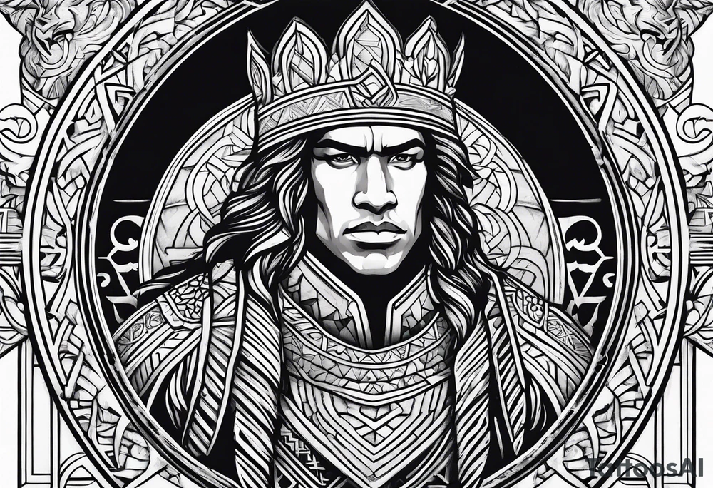 Polynesian house lannister tattoo idea