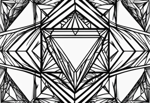 diamond tattoo idea