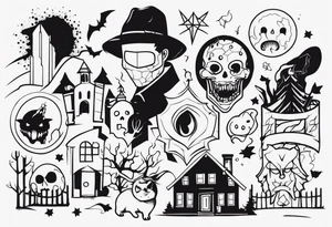 Random Horror theme tattoo idea