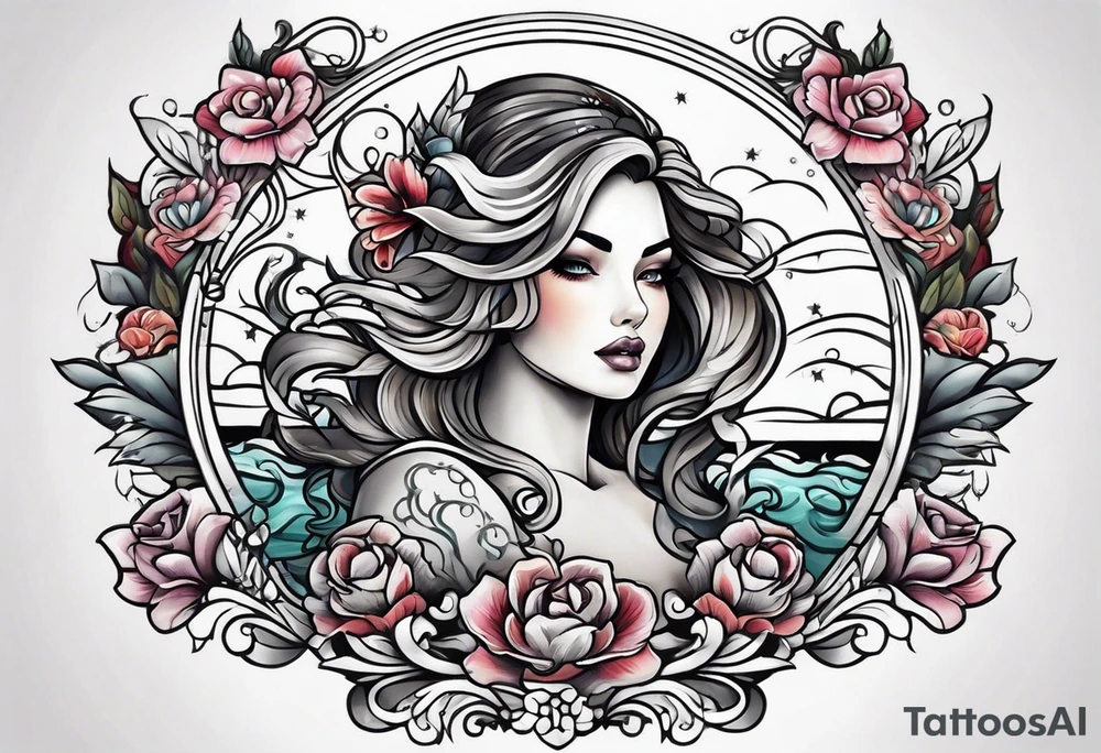 Siren tattoo idea