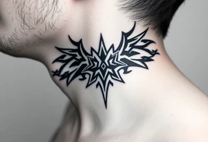 Mroczny, agresywny, ponury tattoo idea