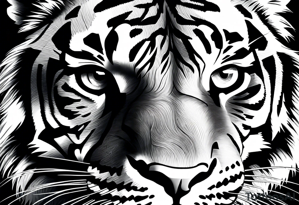 Memorial piece including a tiger on forearm tattoo idea Memorial piece including a tiger on forearm tattoo idea