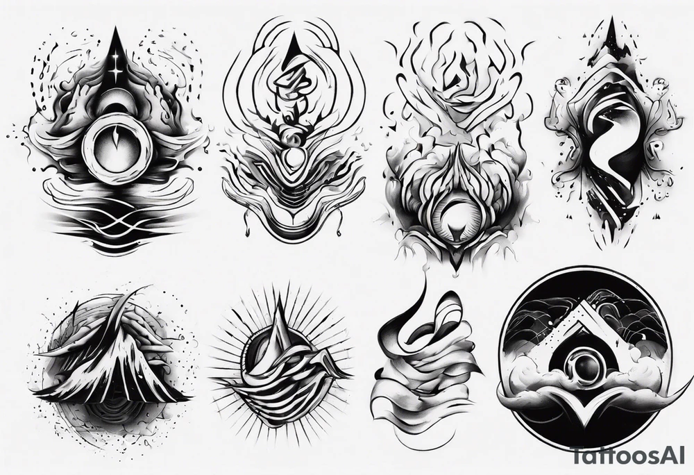 God is in the soundwaves tattoo idea