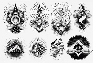 God is in the soundwaves tattoo idea