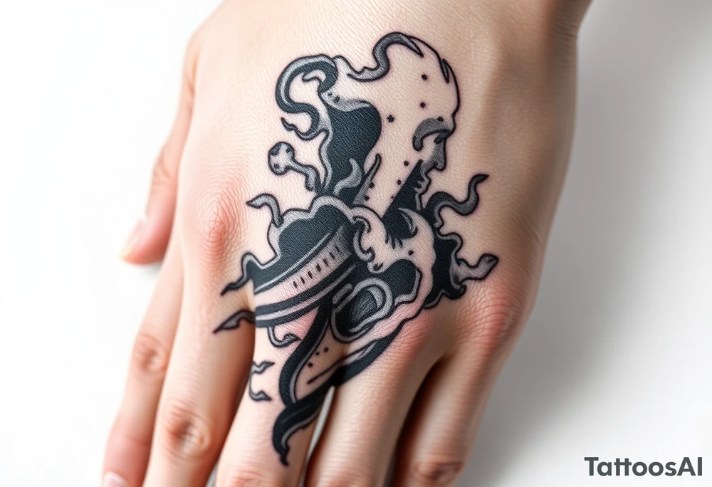 jets and smoke full hand tattoos tattoo idea