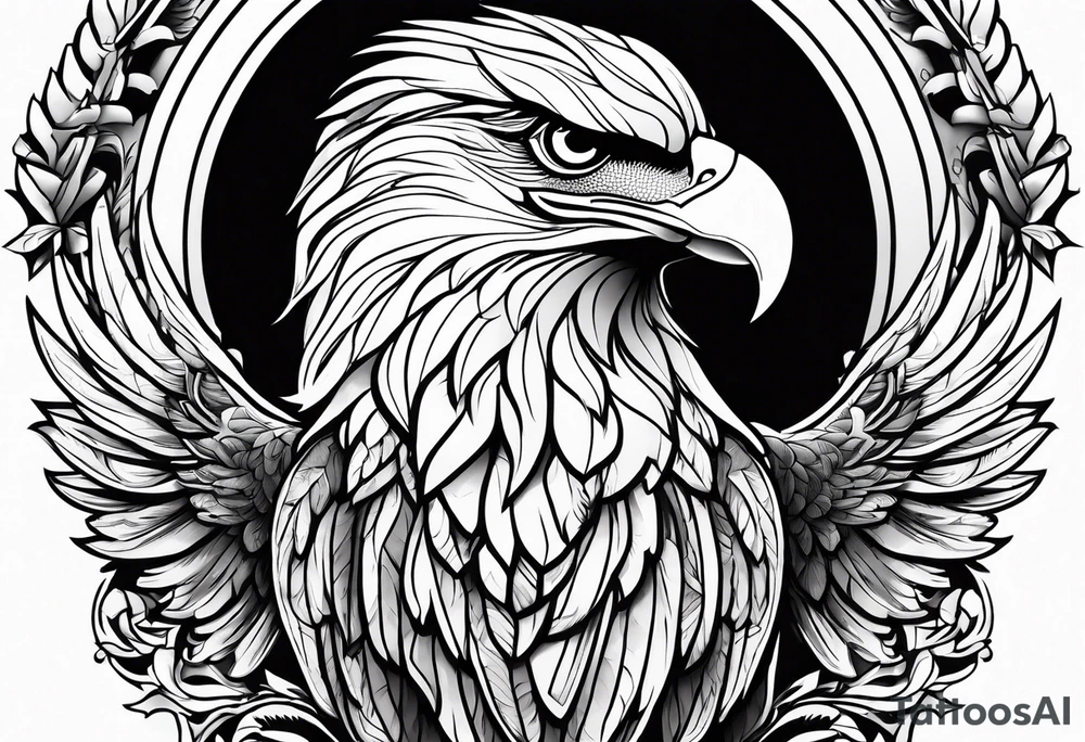 Roman Eagle tattoo idea