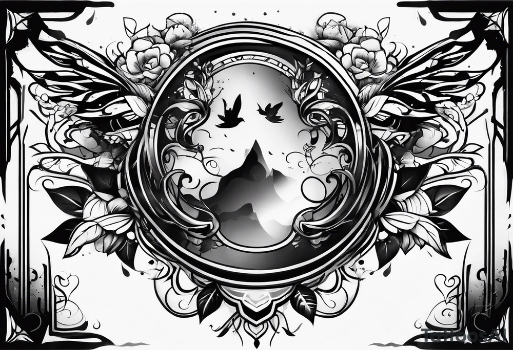 Graffiti tattoo idea