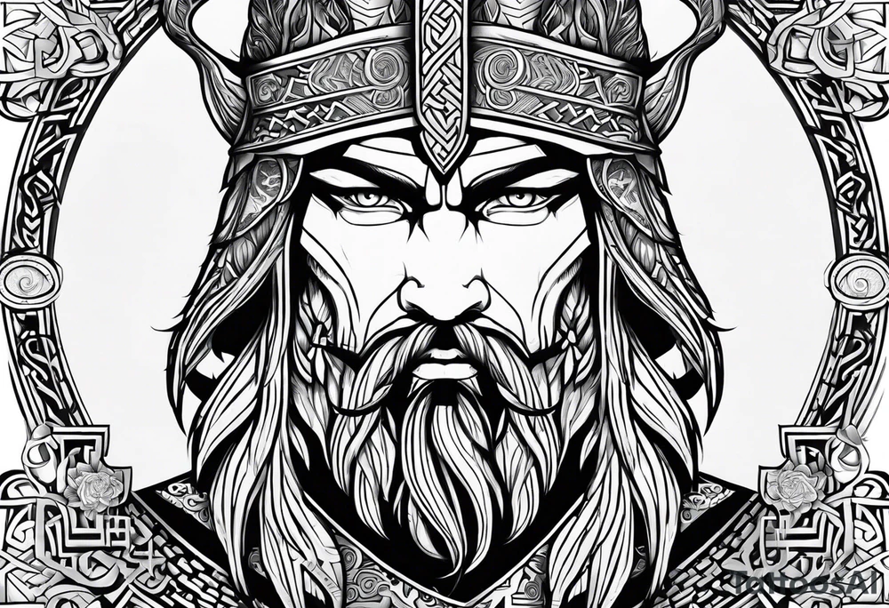Tyr the Norse god tattoo idea