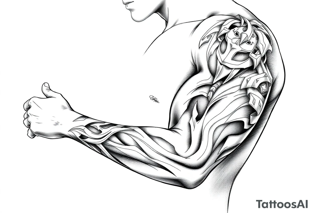 American tattoo idea