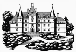 Chateau d’if prison tattoo idea