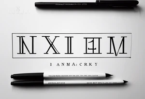Roman numerals Birth date tatto on wrist Birth date is 27-06-2005 tattoo idea