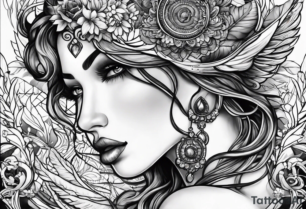 using my subconscious to make the right decisions tattoo idea