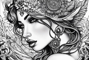 using my subconscious to make the right decisions tattoo idea