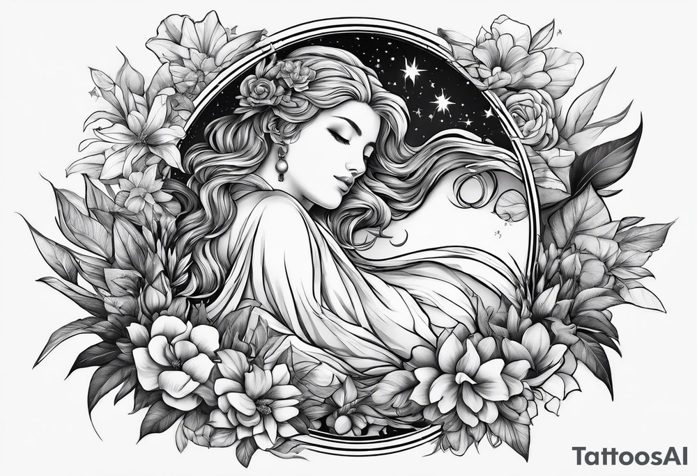 sleep token take me back to eden sleeve tattoo idea
