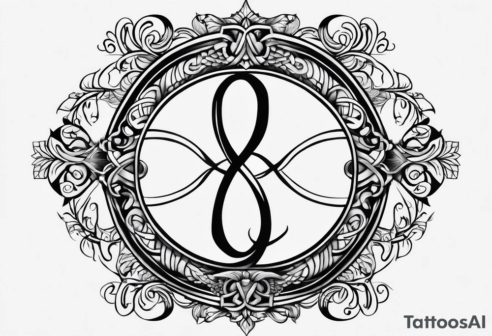 infinity symbol tattoo idea
