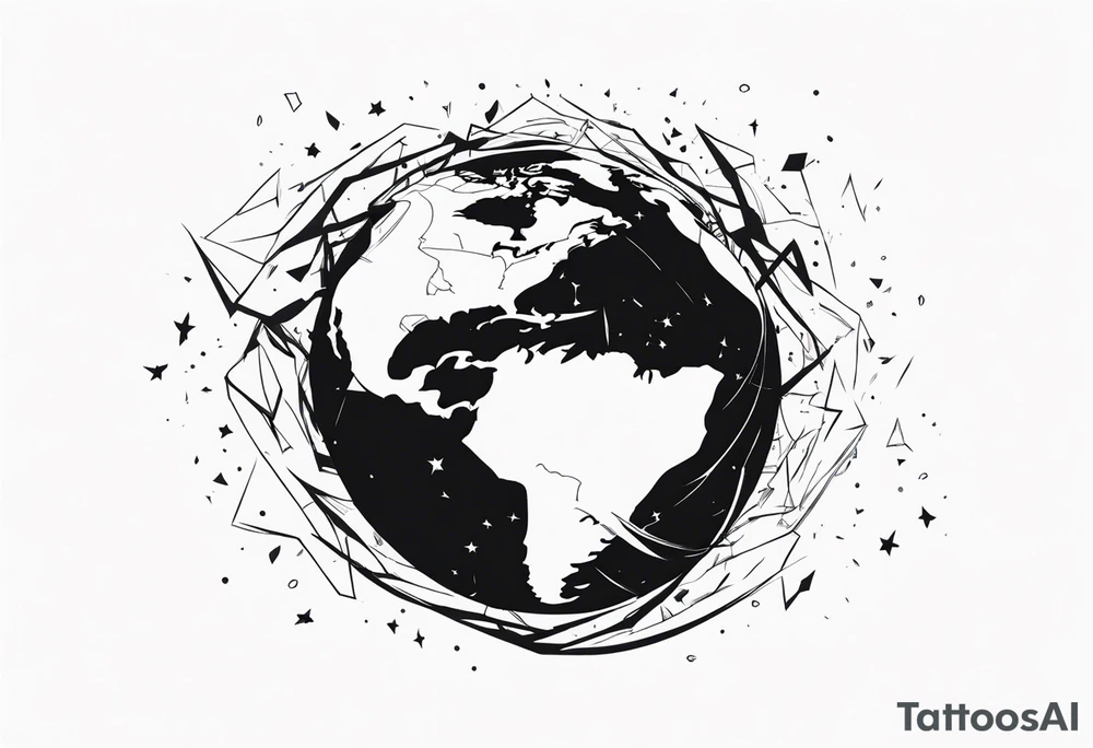 earth shattering tattoo idea