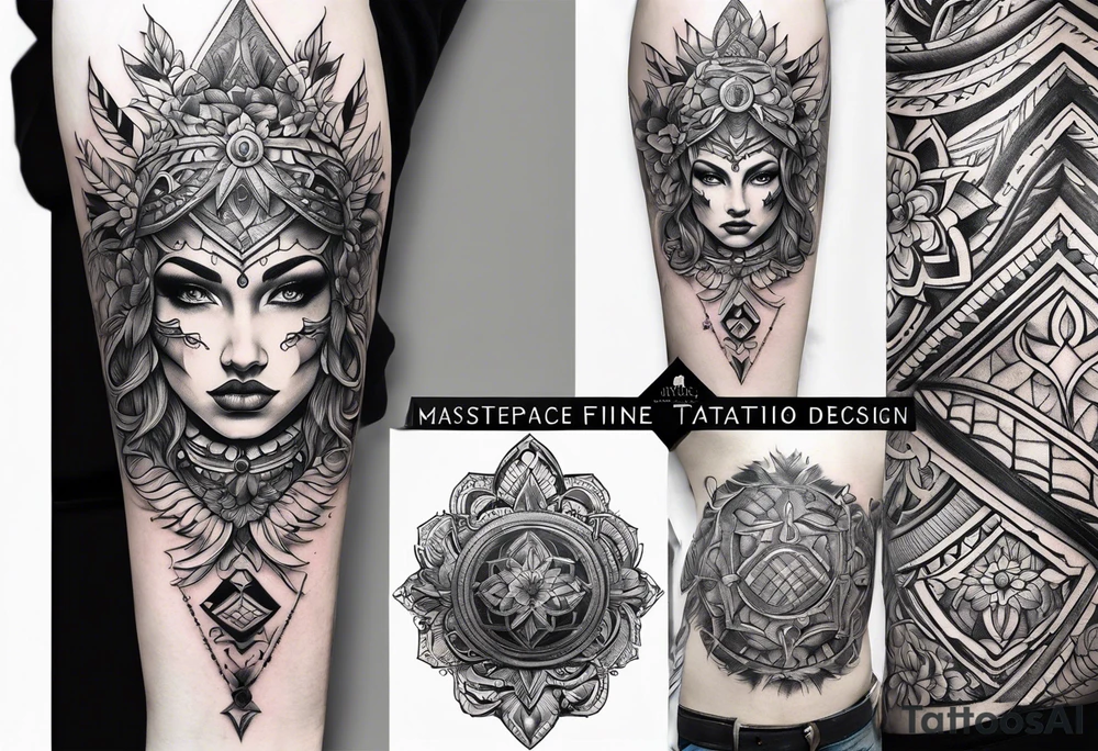 cross fine line tattoo idea