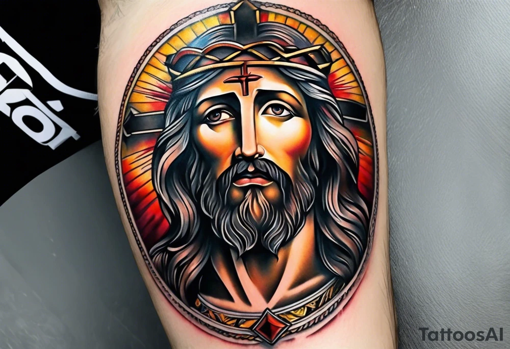 Jesus Christ tattoo idea