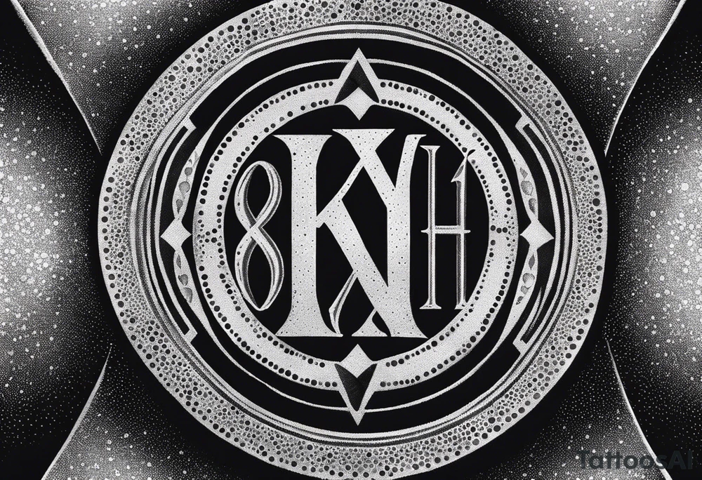 roman numerals IX-VI-LVII tattoo idea