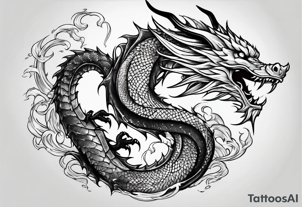 Dragon shimmerscale. tattoo idea
