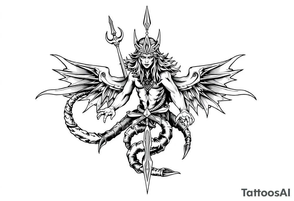 Atlantis tattoo idea