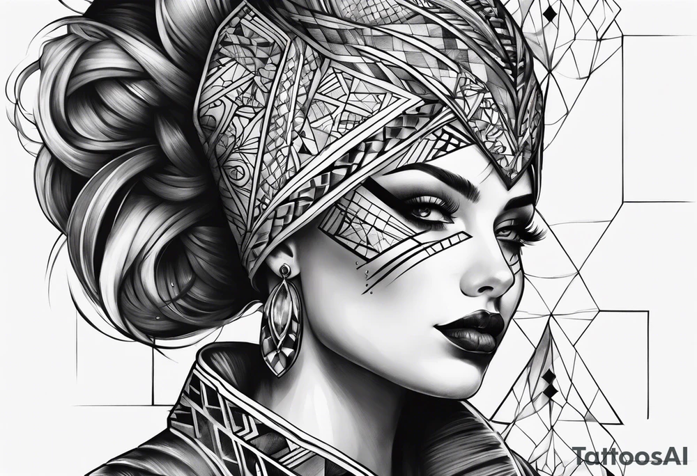Harlequin tattoo idea