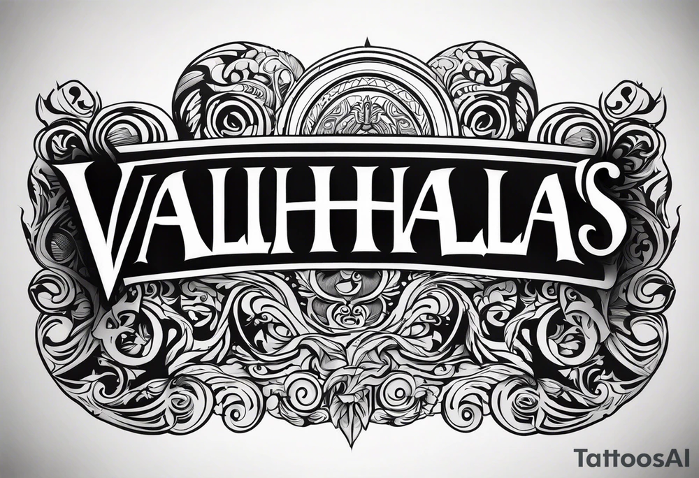 Valhalla  steps tattoo idea