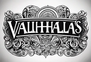 Valhalla  steps tattoo idea