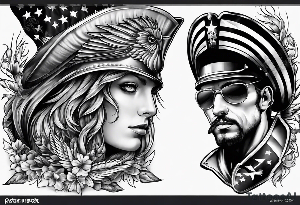 Patriot tattoo idea