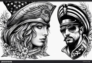 Patriot tattoo idea