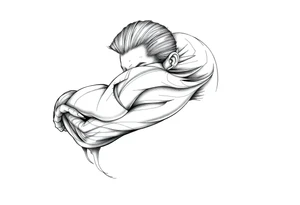 I am a mentally strong person who has lived a lot of heart ache tattoo idea