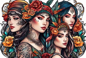 7 siblings tattoo idea