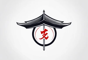 Raiden Japan symbol tattoo idea