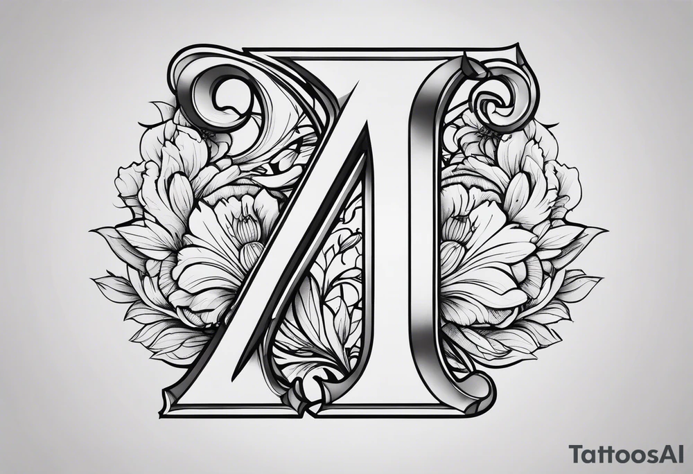 The letter “Y.” For on my bicep. I want the letter to be minimal but oldschool and powerfull tattoo idea