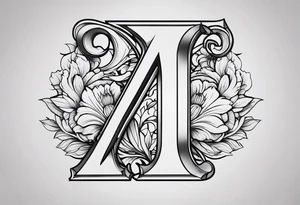 The letter “Y.” For on my bicep. I want the letter to be minimal but oldschool and powerfull tattoo idea