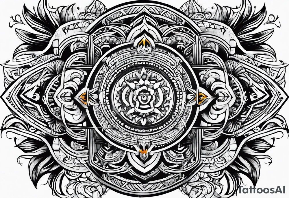 Vietnam tribal tattoo idea