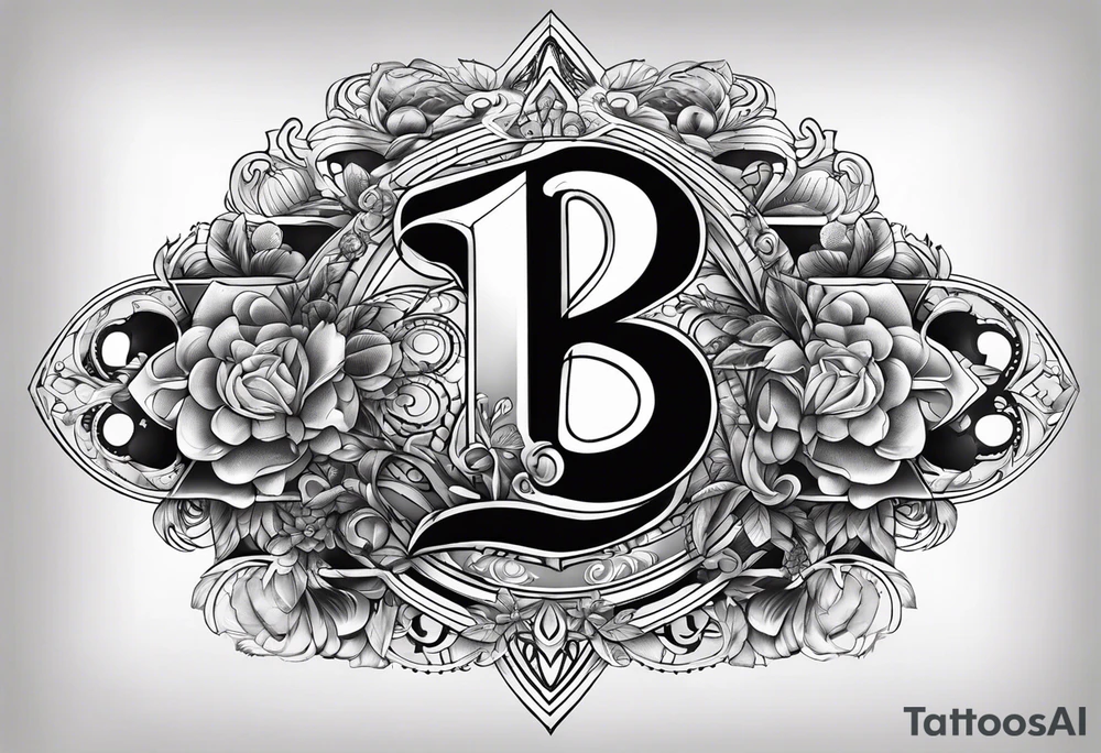 number "13" tattoo idea