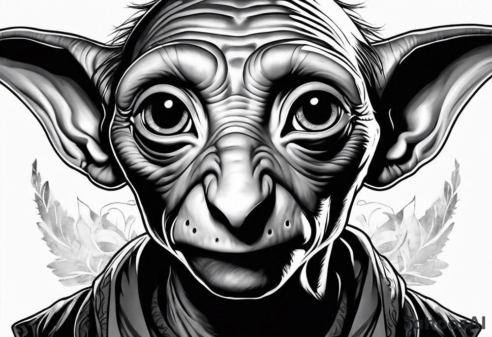 Dobby from harry potter tattoo idea