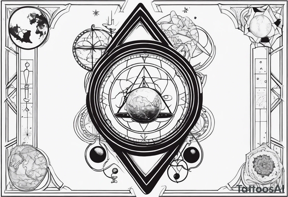 science tattoo tattoo idea