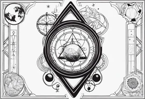 science tattoo tattoo idea