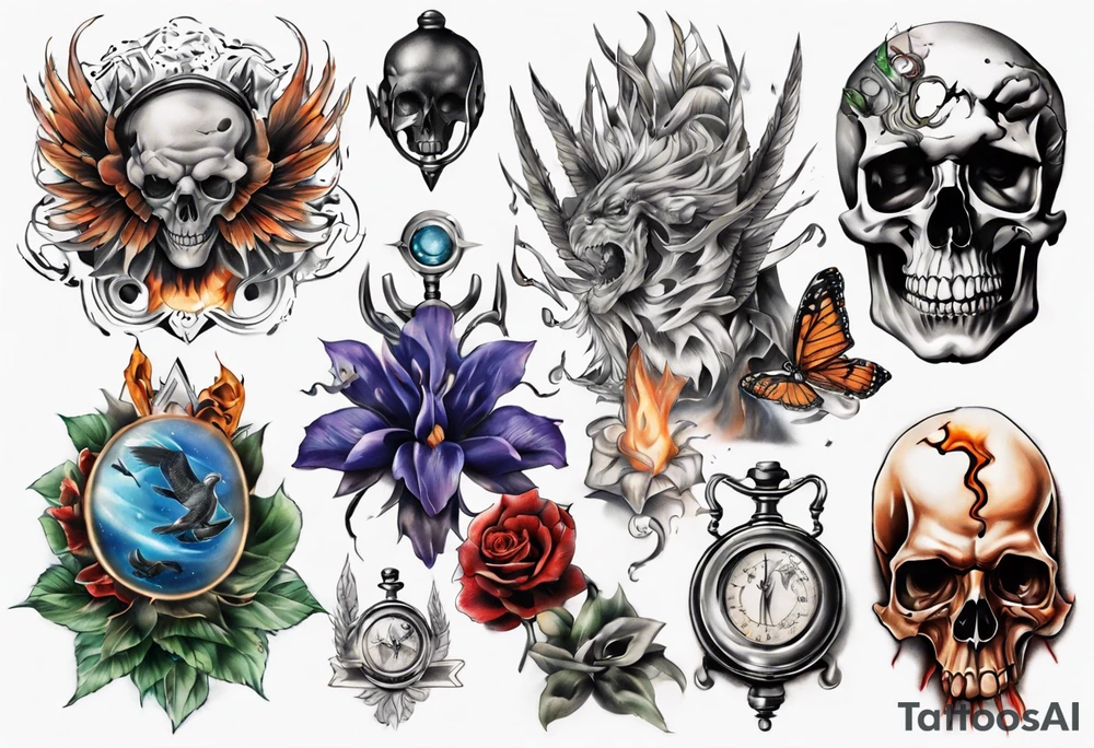 Outerbody experience tattoo idea