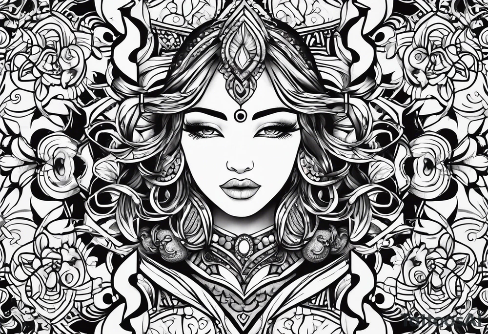 self love symbol tattoo idea