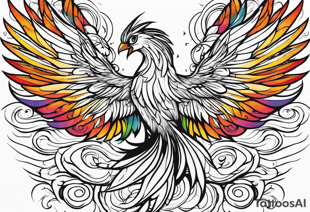 PHOENIX tattoo idea