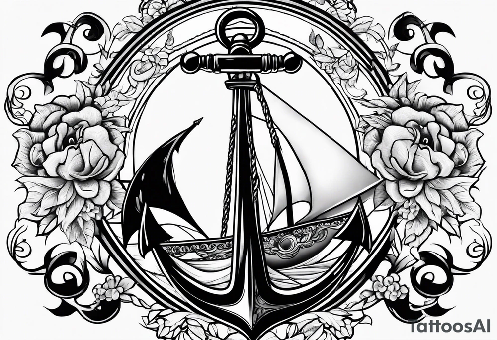 Anchor tattoo idea