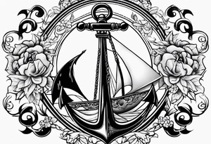 Anchor tattoo idea