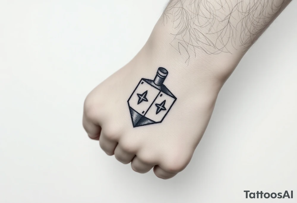 Dreidel tattoo idea